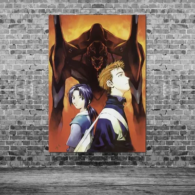 Картина “Аска и Рей (Неон Генезис Евангелион) – 2” | PrintStorm