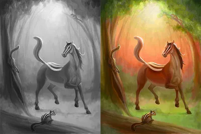 Битва Фантастических Лошадей II - Животные