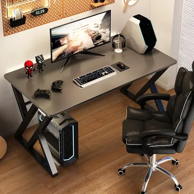 Современный офисный стол Louis Fashion 120*60*75 см, компьютерный стол, Рабочий  стол для ноутбука, усиленный двухлучевой корпус из углеродистой стали |  AliExpress