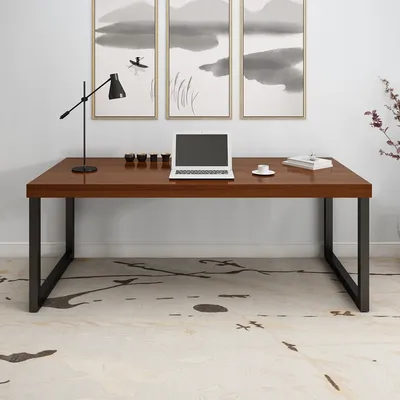 Стол компьютерный Louis Fashion в скандинавском стиле, простой компьютерный  стол из массива дерева в современном стиле для спальни, игр, письменный стол  для дома | AliExpress