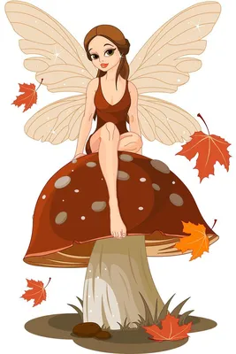 Fairy. Фея. PNG. | Рисунки фей, Искусство с феями, Силуэт феи