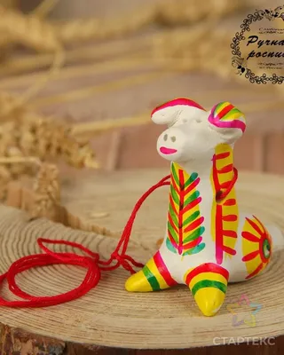 Филимоновская игрушка - свисток «Олень» (id 113946581), купить в  Казахстане, цена на Satu.kz
