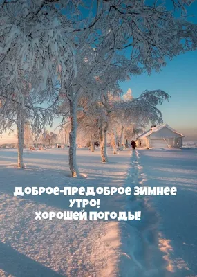 Картинки С Добрым Утром Философские Зима – Telegraph