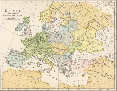 Физическая карта Европейской части СССР, 1964 г. — Картографический архив  || старые карты