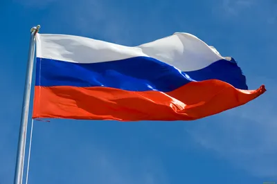Скачать обои фон, флаг, лента, Россия, раздел текстуры в разрешении  2400x1100