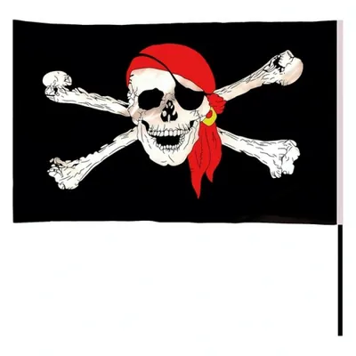 Флаг Весёлый Роджер (Пират)