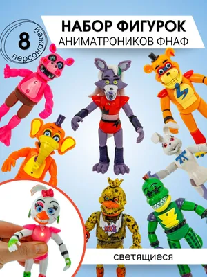 Все аниматроники Five nights at Freddy's, обзор персонажей - CQ