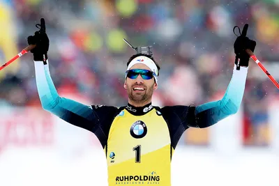 Биатлонист Мартен Фуркад выиграл последнюю гонку Кубка мира в карьере -  Чемпионат
