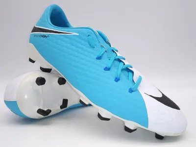 Nike Hypervenom Phelon lll FG White Blue – Villegas Footwear