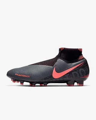 Бутсы Nike Phantom Vsn Elite DF FG, черный, 8 US - купить в Москве, цены на  Мегамаркет