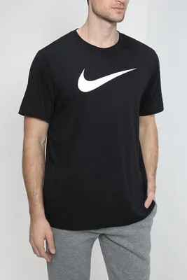 Футболка с логотипом бренда Nike - цена 3210 ₽ купить в интернет-магазине  СТОКМАНН в прочих городах