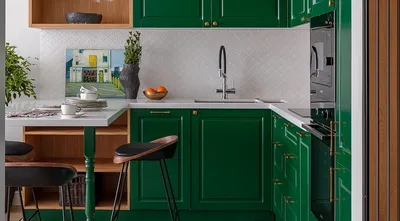 10 ярких цветовых сочетаний кухни, которые принесут вам радость | Все о  дизайне кухни | Дзен
