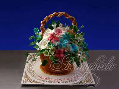 Торт на 8 Марта №1 - Exclusive Cake