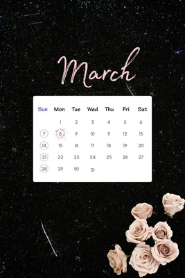 3 марта. Векторный плоский ежедневный календарь. Дата и время, день и месяц.  Праздник . Векторное изображение ©floral_set 103856332