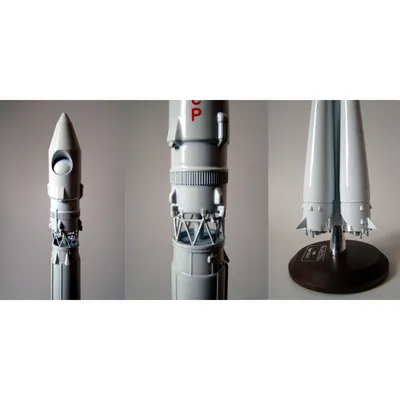Купить AM145017 Ракета-носитель Юрия Гагарина Восток Arma Models |  ArmaModels