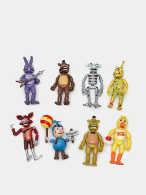 Мягкая игрушка Пять ночей с Фредди аниматроник Freddy, плюшевая игрушка  фнаф Five Nights at Freddy's - FNAF - купить с доставкой по выгодным ценам  в интернет-магазине OZON (585990517)