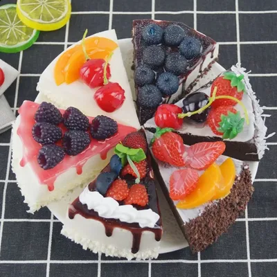Искусственные фруктовые торты десерт искусственная еда Хлеб Модель торта  украшение реквизит для фотосъемки демонстрационный орнамент детские игрушки  | AliExpress
