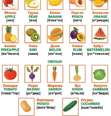 Набор развивающие магниты для детей \"Фрукты Овощи\" - купить с доставкой по  выгодным ценам в интернет-магазине OZON (342451207)