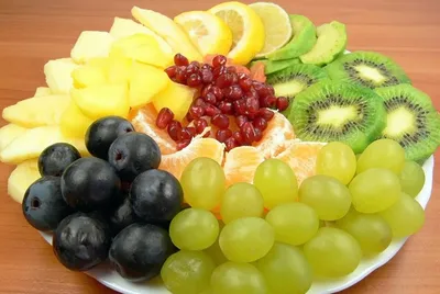 Модульная картина \"Овощи и фрукты на столе\"