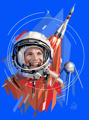 Gagarin and Laika by Тебе интересно | Тебе интересно Web sit… | Flickr