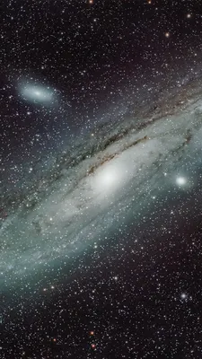 Картинки Галактика M 31 Andromeda Galaxy Космос 1080x1920