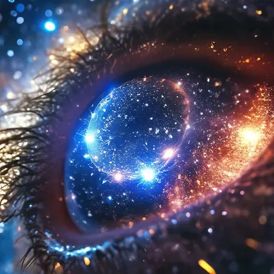 Галактика galaxy Млечный Путь, глаз …» — создано в Шедевруме