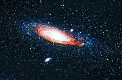 Галактика Андромеды в прошлом пережила «насилие»