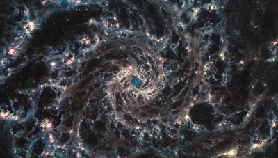 Новые потрясающие снимки двух галактик от «Уэбба»