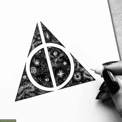 Детализированные черно-белые иллюстрации П.Семби | Harry potter drawings, Harry  potter tattoos, Harry potter zentangle