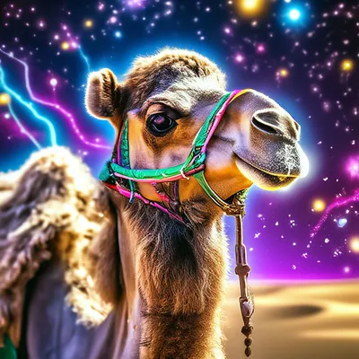 Онлайн пазл «Верблюд»