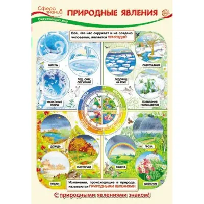Плакат 440х590мм Природные явления - | Купить с доставкой в книжном  интернет-магазине fkniga.ru | ISBN: 978-5-91282-460-9