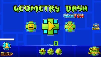 Картинка для торта Геометрия Дэш (Geometry Dash) geom002 печать на сахарной  бумаге