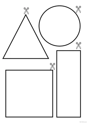Рисунок геометрические изображения геометрические фигуры №360485 - «Моя  будущая профессия!» (13.12.2022 -