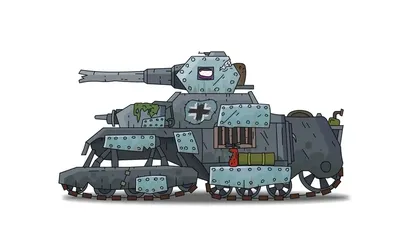 Знаменитые танки Великих мультяшных войн: Ратте