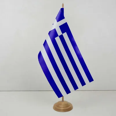 Неделя Афон Греции Флаг Герб Векторная Иллюстрация Векторное изображение  ©frizio 320254462