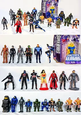 DC Super Heroes Fortnite Battle Holo 3 And Other Lot Of 24 Mixed Mini  Action... | eBay
