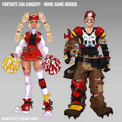 Here's some concept art for some of the heroes from High Voltage Software!  : r/FORTnITE