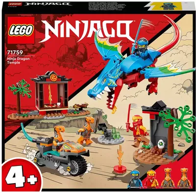 Конструктор Ниндзя Храм Дракона 71759 LEGO NINJAGO купить в Новосибирске -  интернет магазин Rich Family