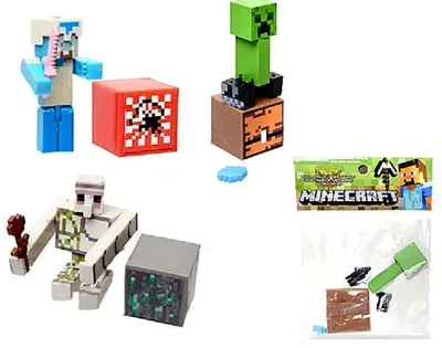 Фигурки Герои Minecraft, 6 героев 22617(K713582) A-Toys купить - отзывы,  цена, бонусы в магазине товаров для творчества и игрушек МаМаЗин
