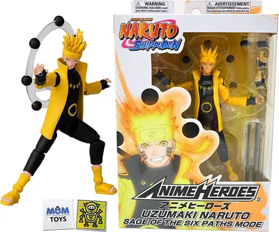 Набор фигурок героев из аниме \"Наруто\" (6 персонажей) - купить с доставкой  по выгодным ценам в интернет-магазине OZON (1305367150)