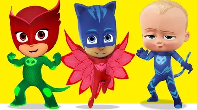 Съедобная картинка - «Герои в масках PJ Masks» - на торт, мафин, капкейк  или пряник | \"CakePrint\"™ - Украина