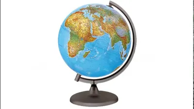 Globen Глобус Земли физико-политический рельефный с подсветкой, D-250 мм -  характеристики и описание на Мегамаркет