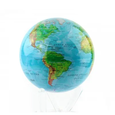 Глобус Globen Земли Интерактивный физико-политический рельефный с  LED-подсветкой 25 см VR очки купить по цене 2421 ₽ в интернет-магазине  Детский мир