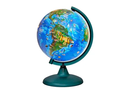 Купить Глобус Земли для детей, диаметром 210 мм Акция!