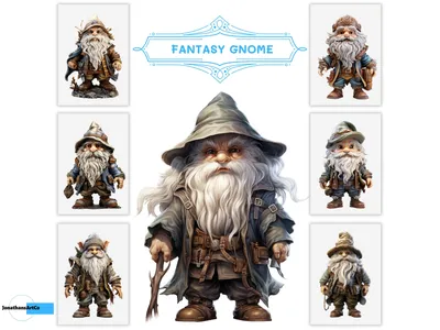 Fantasy art style, a gnome artificer works in a steampunk workshop on  Craiyon