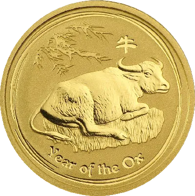 Купить Серебряная монета 1oz Год Быка 1 доллар 2021 Австралия в Украине,  Киеве по лучшим ценам.