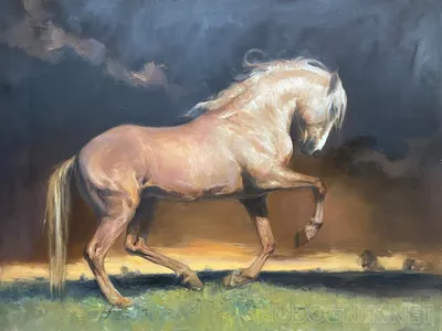 Огнегривый конь, 2023 год Огнегривого …» — создано в Шедевруме
