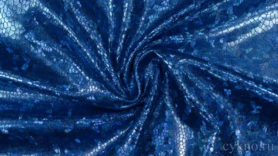 Шар фольгированный Звезда 18\" 45 см Голограмма Голубой