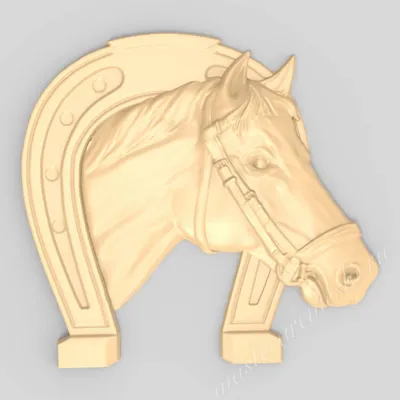 Фигурка Голова лошади 33x15x48см – купить в Москве в интернет магазине  ТехАвеню