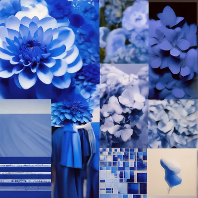 Эстетика голубого,голубая эстетика…» — создано в Шедевруме